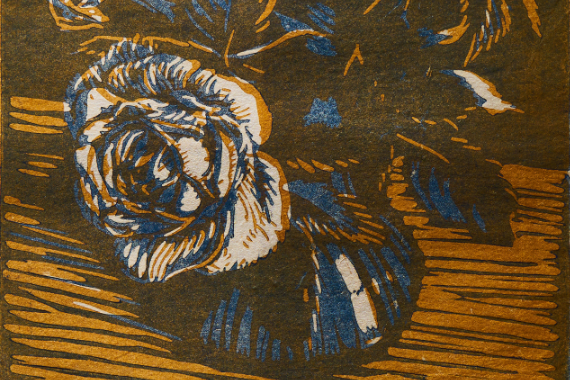 1906 Rosen in Vase Nr.1 29x21