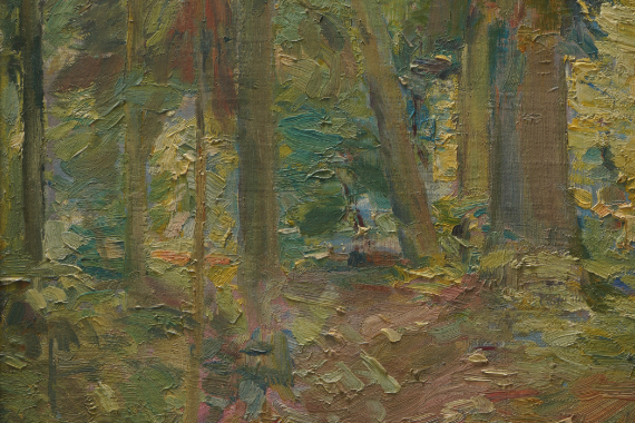 1916 Wald-Inneres 41x32