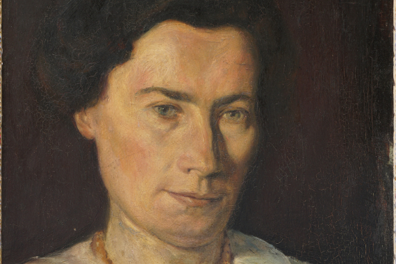 1921 Elisabeth, die Frau des Künstlers 49x39 - nicht verkäuflich