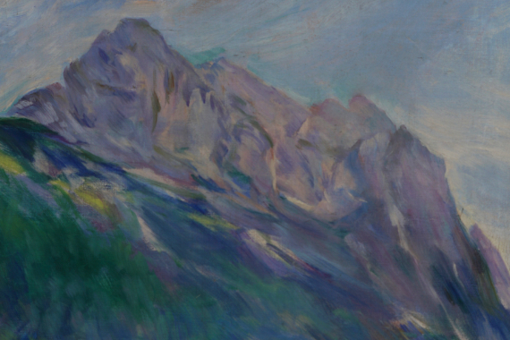 1925 Ferchensee bei Mittenwald 71x52