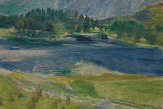 1925 Lautersee II Karwendel 79x59