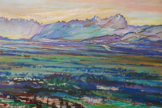 1928 Nähe Stock am Chiemsee 38x47