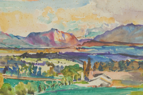 1937 bei Tutzing 25x35 - nicht verkäuflich