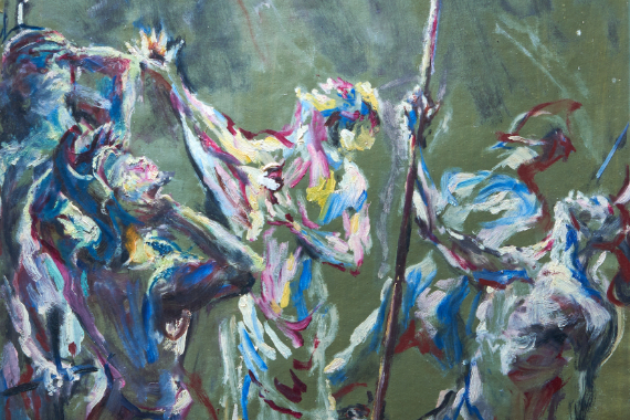 1952 Studie Auferstanden 60x45