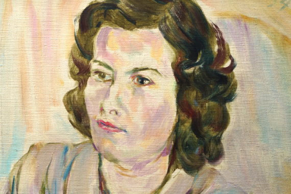 1954 Anneliese Zeileis 52x46